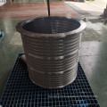 Outflow Pressure Screen Stainless Steel 316 Basket for Paper Pulp Screening Processing